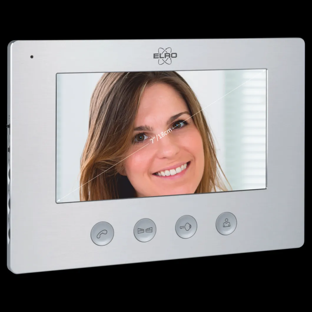 ELRO Bedraad Color Night Vision Deur Intercom Systeem Met Video (Dv477W)