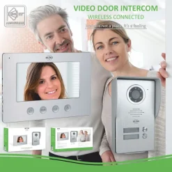 ELRO Bedraad Color Night Vision Deur Intercom Systeem Met Video (Dv477W)