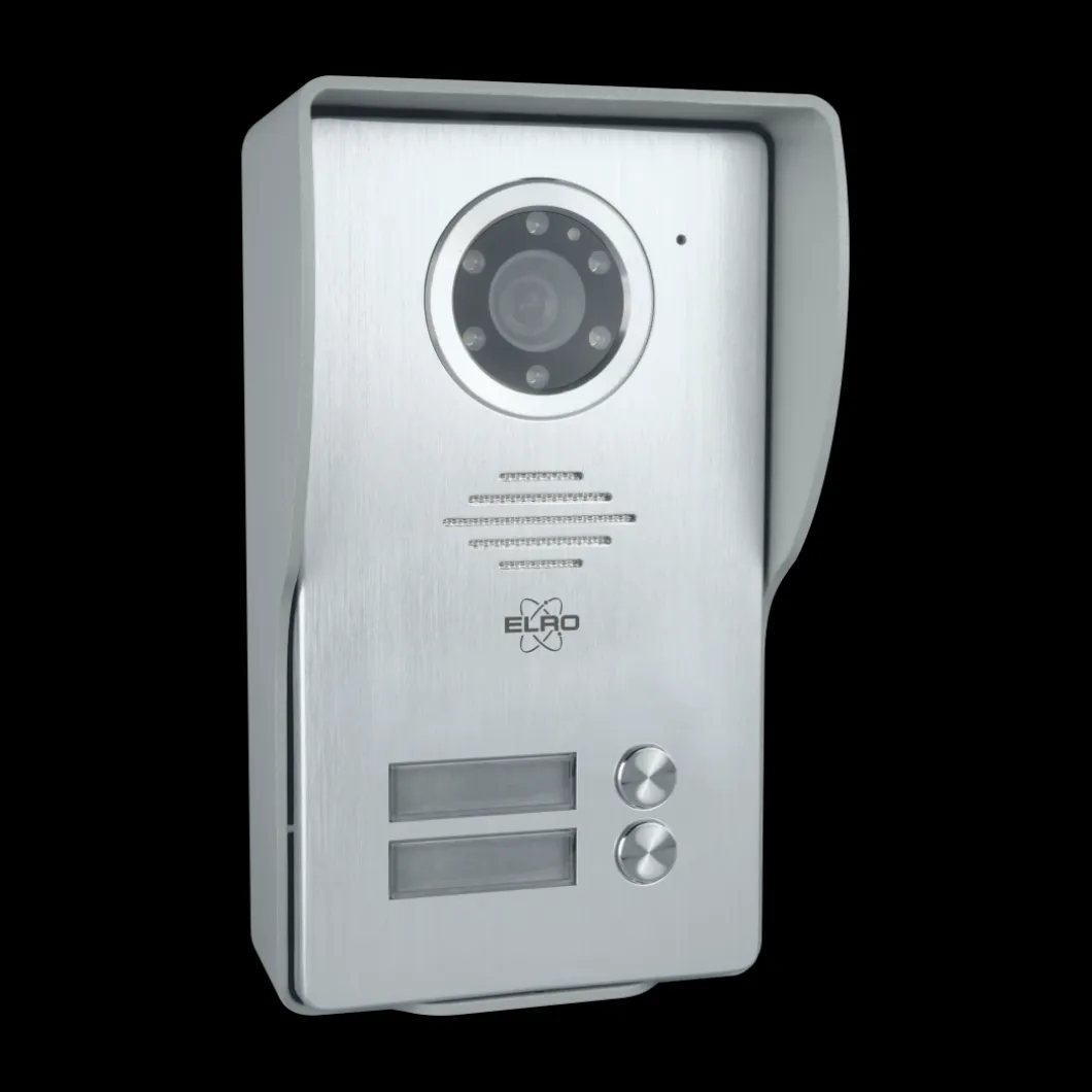 ELRO Bedraad Color Night Vision Deur Intercom Systeem Met Video – Twee Monitors (Dv477W2)