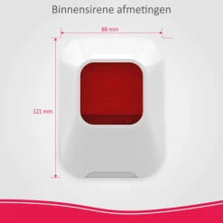 ELRO Binnensirene Voor As90S Home+ Alarmsysteem (As90Sra)