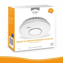 ELRO Combimelder – Rook- & Koolmonoxidemelder Met 10 Jaar Batterij (Fv4310)
