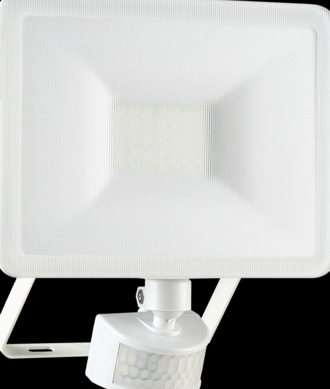 ELRO Design Led Buitenlamp Met Bewegingssensor - 20W – 1600Lm – Ip54 Waterdicht - Wit (Lf60-20-P-W)