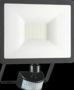 ELRO Design Led Buitenlamp Met Bewegingssensor - 20W – 1600Lm – Ip54 Waterdicht - Zwart (Lf60-20-P-B)