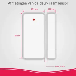 ELRO Deur/Raam Sensor Voor As90S Home+ Alarmsysteem (As90Ma)