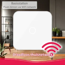 ELRO As90S Home+ Slim Draadloos Alarmsysteem – Met Extra Camera En Binnensirene