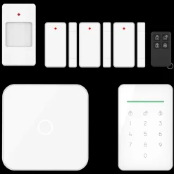 ELRO As90S Home+ Slim Draadloos Alarmsysteem – Wifi – Gsm Functie – Als Beste Getest (As90S)
