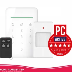 ELRO As90S Home+ Slim Draadloos Alarmsysteem – Wifi – Gsm Functie – Als Beste Getest (As90S)
