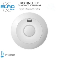 ELRO Blue Line Cbfs58R Koppelbare Rookmelder 10 Jaar (Exclusief Bij Coolblue)