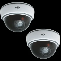 ELRO Indoor Dummy Dome Camera Met Flash Light - 2 Pack (Cdd15F)