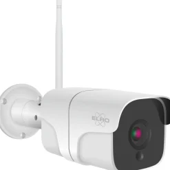 ELRO Outdoor Wifi Ip Beveiligingscamera Met Bewegingsmelder En Nachtzicht – Full Hd 1080P Bewakingscamera – Ip66 Waterdicht (Co7000)