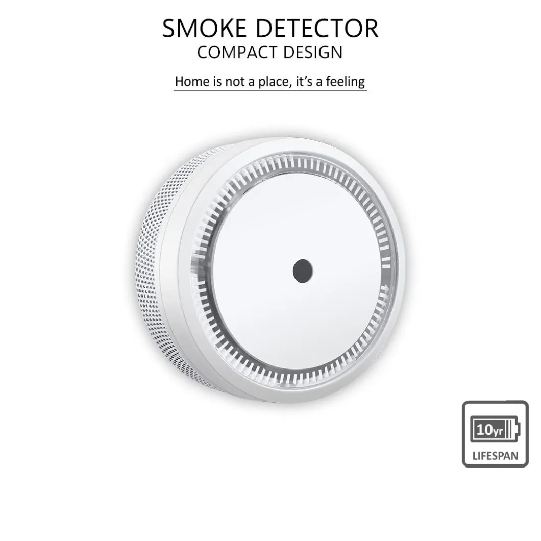 ELRO Rookmelder Compact Design Met 10 Jaar Batterij (Fs8010)