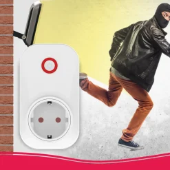 ELRO Slimme Plug-In Schakelaar Voor As90S Home+ Alarmsysteem (As90Pl)