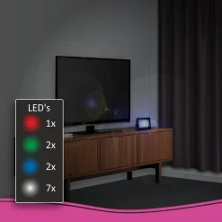 ELRO Tv Simulator Anti Inbraak En Diefstal Met Led Verlichting (Adtv4)