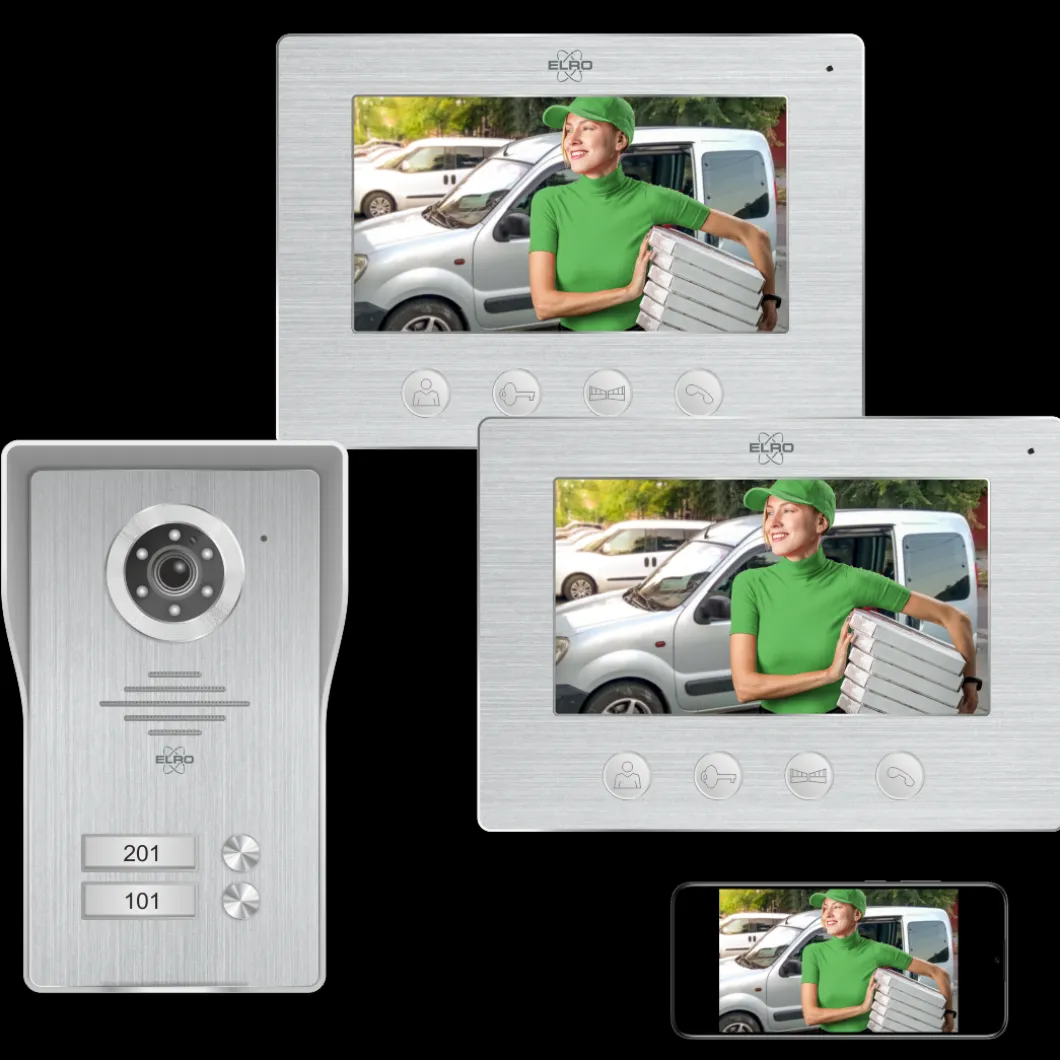 ELRO Wifi Ip Video Deur Intercom (Dv477Ip2)