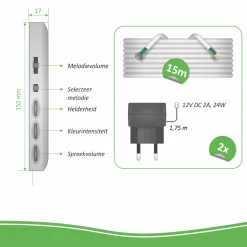 ELRO Wifi Ip Video Deur Intercom (Dv477Ip2)