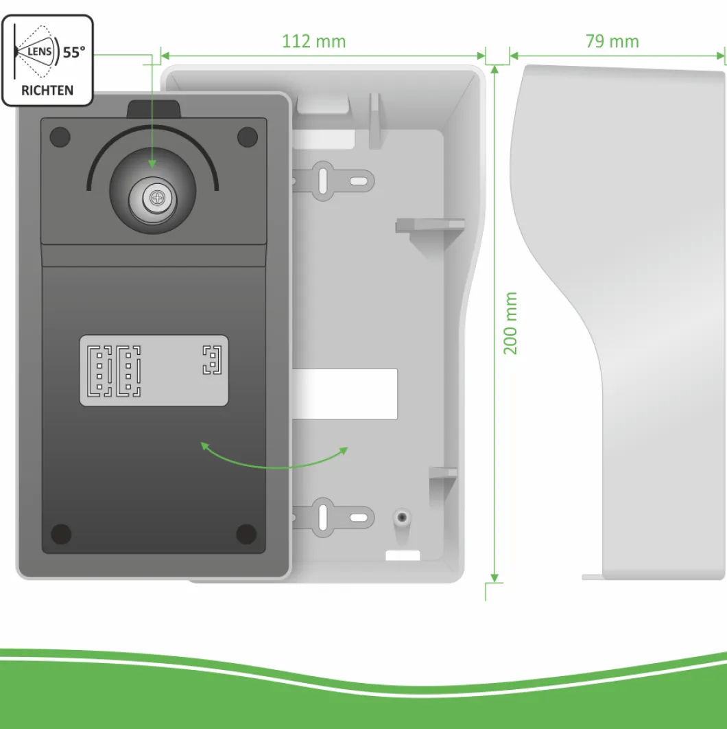 ELRO Wifi Ip Video Deur Intercom (Dv477Ip2)